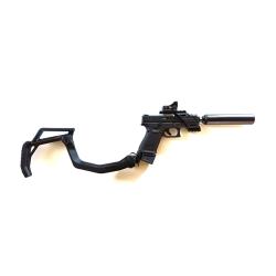 1 � sans prix de r&eacute;serve Glock 44 filet&eacute; avec 2 chargeurs (17 coups) accessoires et silencieux A-TEC