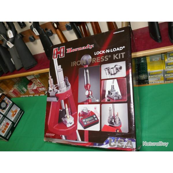 Presse de rechargement HORNADY IRON PRESS Lock N Load