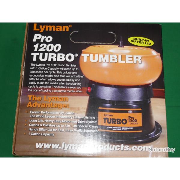 Tumbler LYMAN PRO 1200 TURBO