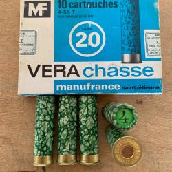 Bo&icirc;te de cartouches Manufrance cal 20.