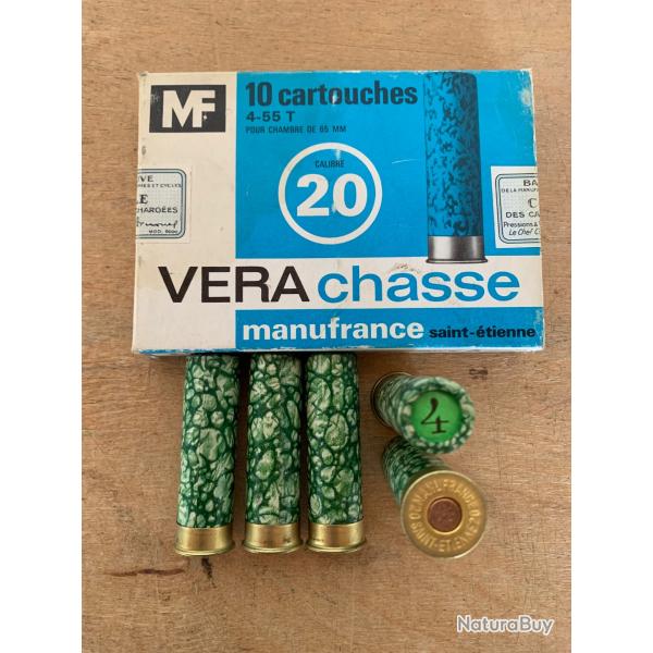 Bo�te de cartouches Manufrance cal 20.