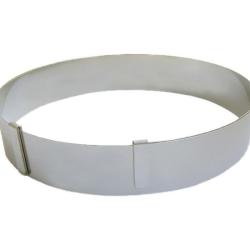 Cercle a entremets extensible De buyer inox