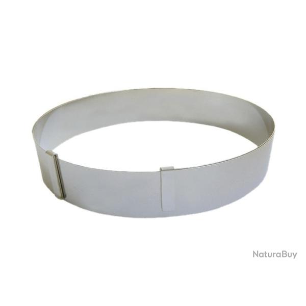 Cercle a entremets extensible De buyer inox