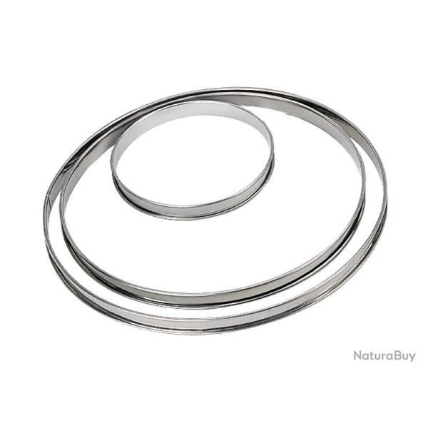 Cercle a tarte inox De buyer diam.24cm