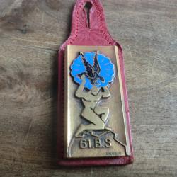 insigne &eacute;mail  61&deg; bataillon des services  A.L.A.T / A augis  lyon