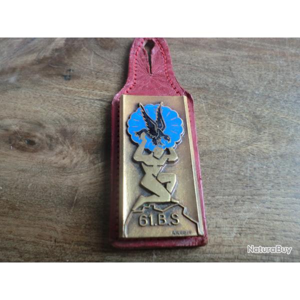 insigne �mail  61� bataillon des services  A.L.A.T / A augis  lyon