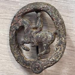 un insigne allemand de sport &eacute;questre premi&egrave;re guerre mondiale