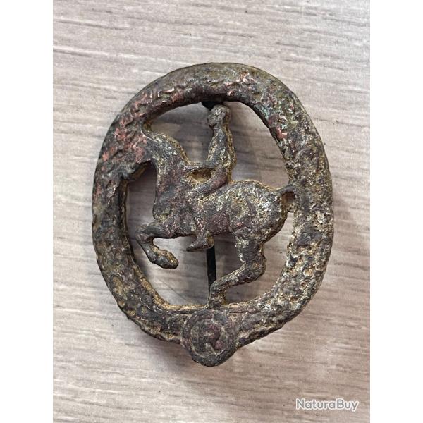 un insigne allemand de sport �questre premi�re guerre mondiale