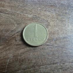 monnaie r&eacute;publica portuguesa 1 escudo 1982