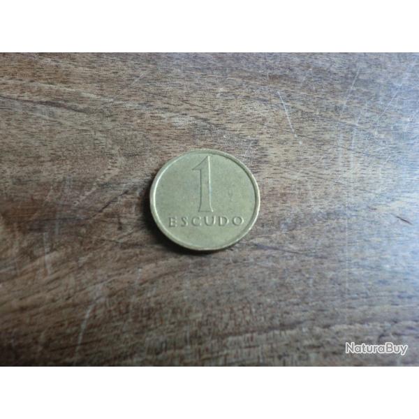 monnaie r�publica portuguesa 1 escudo 1982