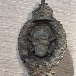 un insigne allemand avec la couronne royale premi&egrave;re guerre mondiale