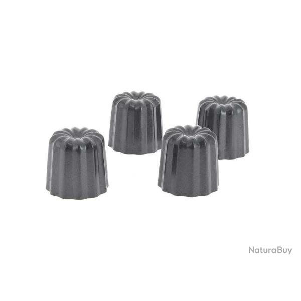x4 Moules canneles bordelais De buyer