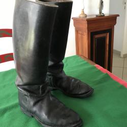 BOTTES D'OFFICIER ALLEMAND WW2