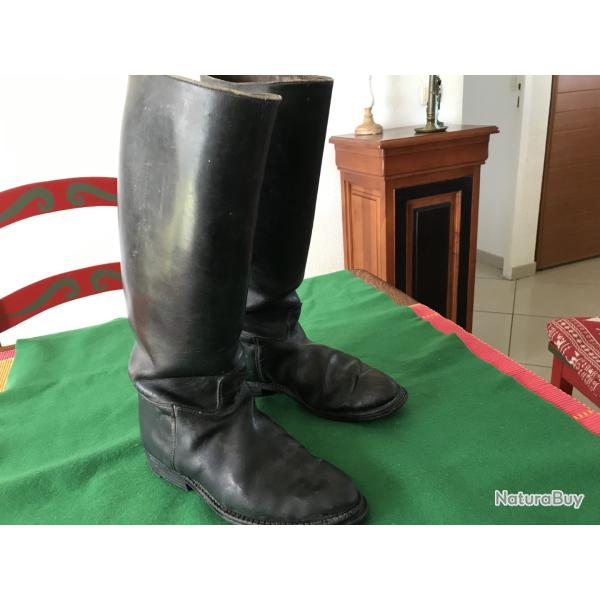 BOTTES D'OFFICIER ALLEMAND WW2