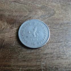 monnaie hong kong &eacute;lisabeth II  on dollar  1978