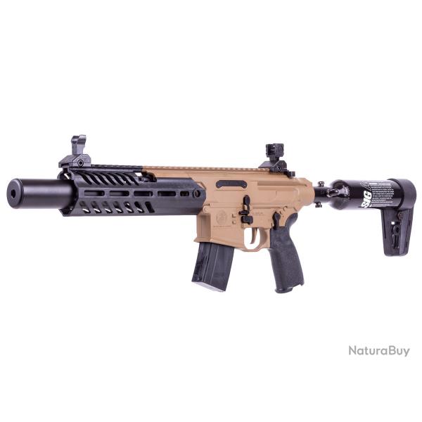 Carabine PCP SIG Sauer MCX Rattler Canebrake 12 Joules - 30 Coups Semi-Auto - 4,5 mm