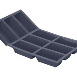 Moule MOUL'FLEX 9 mini cakes