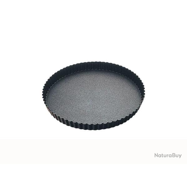Tourtiere Gobel ronde cannelee fixe diam.24cm