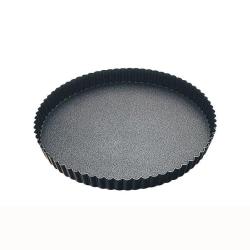 Tourtiere Gobel ronde cannelee fixe diam.28cm