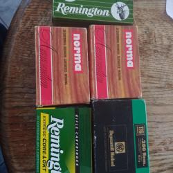 4 bo&icirc;tes et demi de 280 remington