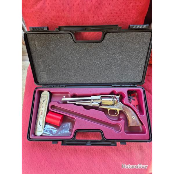 REVOLVER PIETTA 1858 REMINGTON NICKLE CALIBRE 36