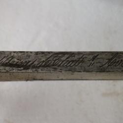 Sabre de cavalerie mod&egrave;le 1822 avec son fourreau