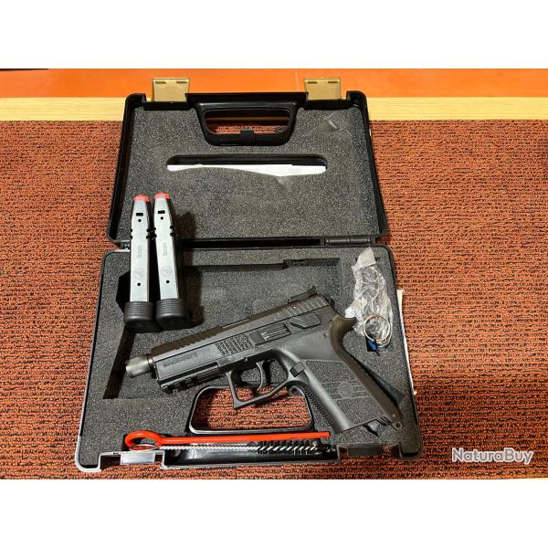 PISTOLET CZ P-07 FILETE 1/2X28 CALIBRE 9X19 - OCCASION