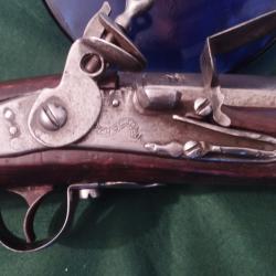 Arquebuse de mur, Portuguais dite de  Barcarena. Mousquet de mur massif du XVIIe si&egrave;cle (vers 1670)