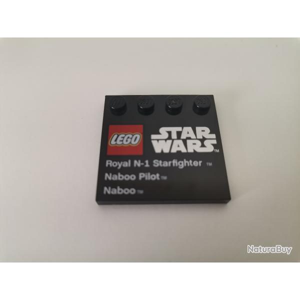 Socle Lego Royal N-1 Starfighter Naboo Pilot Naboo
