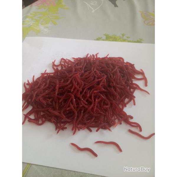 500 vers de vase artificiels