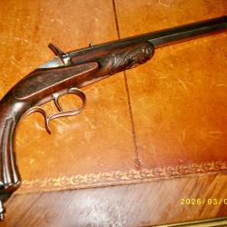 Pistolet de salon type FLOBERT Cal. 6 mm Second Empire