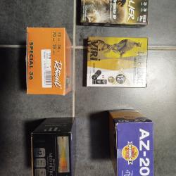 Balles et cartouches calibre 12