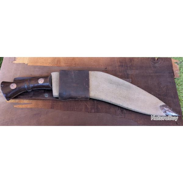 Kukri gurkha 2nde guerre mondiale marquage 1945 / WW2