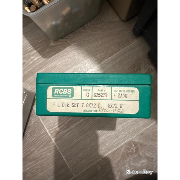 Die set rcbs 8x72 R