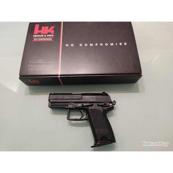 H&K USP Compact UMAREX KWA Gaz