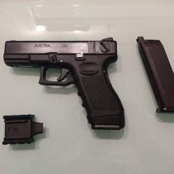 ASG GLOCK G23F GBB Gaz semi et full auto