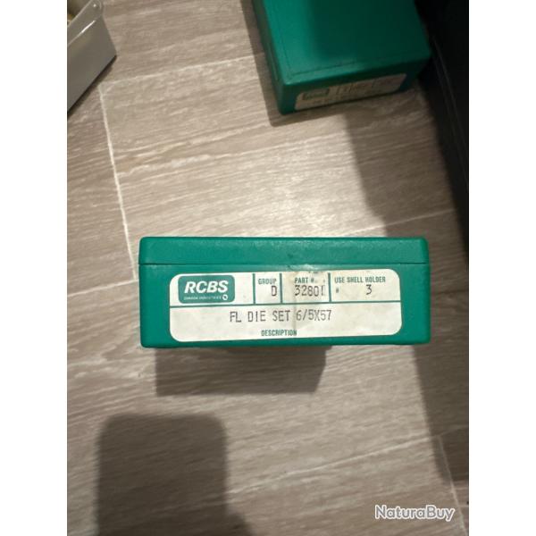 Die set 6,5 x57 rcbs