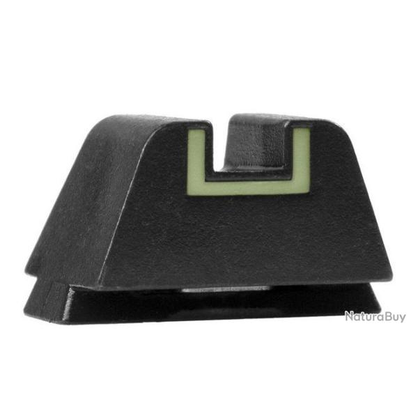 Hausse + Guidon acier luminescent pour GLOCK G�n.5 et 6