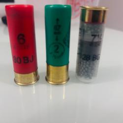 Lot de cartouche 16/67 avec bo&icirc;te m&eacute;tallique