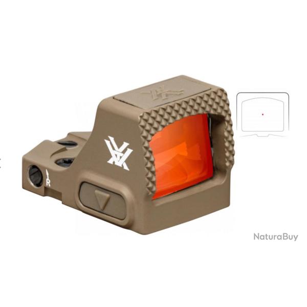 Vortex Point Rouge DEFENDER-CCW TAN Red Dot 3Moa