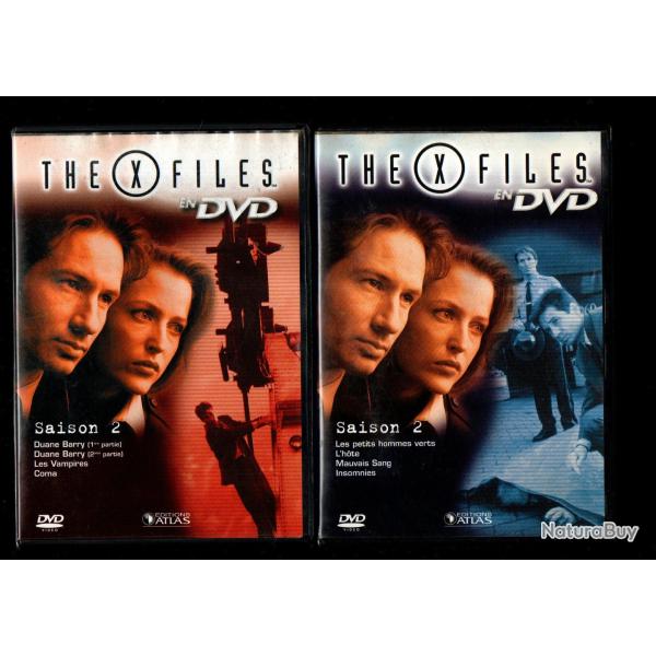 the x-files saison 2 david dochovny mulder et scully x files 8 �pisodes dvd 7 et 8