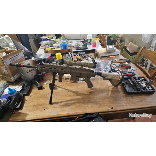 R�plique airsoft GBBR HK416 WE avec chargeurs