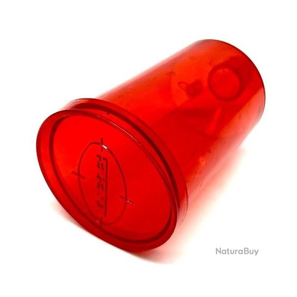 R�servoir De Poudre LEE Precision, HOPPER/COV(ROUND/RED - #AP1646