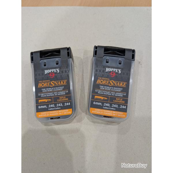 Lot de 2 cordons de nettoyage HOPPE'S calibre 6mm