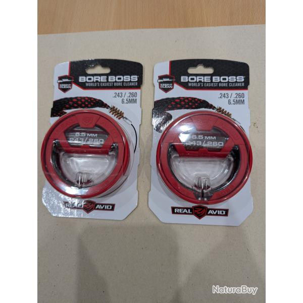 Lot de 2 cordons de nettoyage REAL AVID calibre .270/.280/7mm