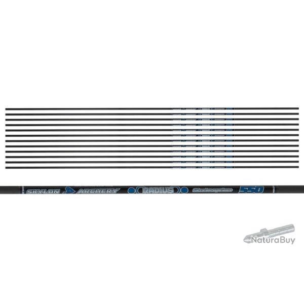 Lot de 12 tubes Skylon Radius ID4.2 en carbone 550
