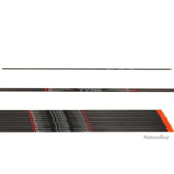 Lot de 12 tubes Avalon Tyro 4,2mm en carbone 800 32"