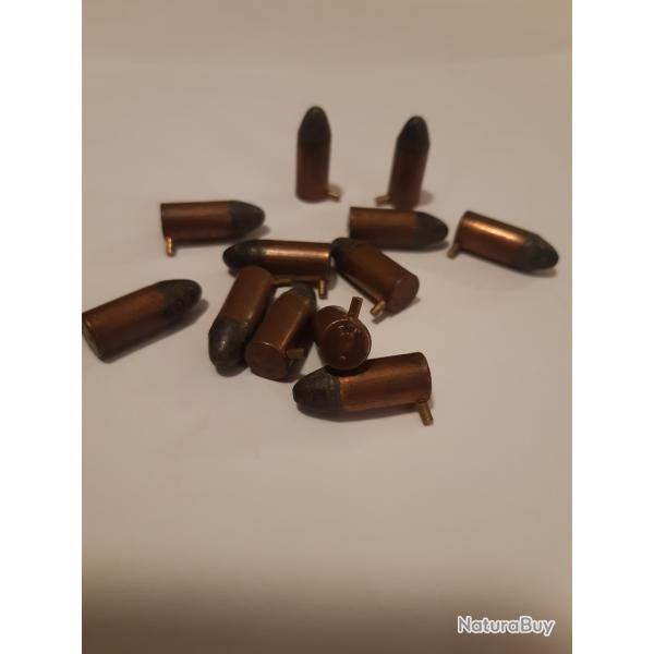 lot de 12 cartouches 7mm � broche