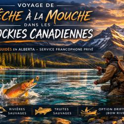 Voyage de P&ecirc;che &agrave; la Mouche dans les Rockies Canadiennes - 5 Jours Guid&eacute;s en Alberta