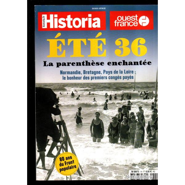 historia hors s�rie 2016, �t� 1936, 80 ans de front populaire